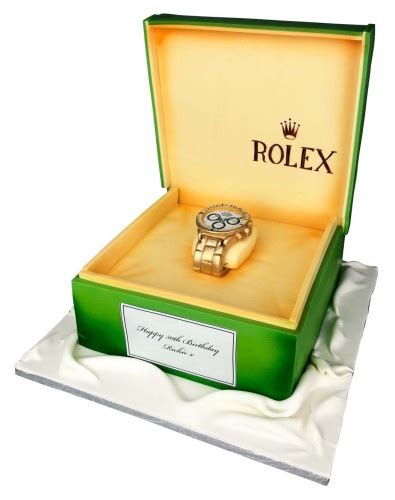 rolex cake box|Rolex birthday cake caker street.